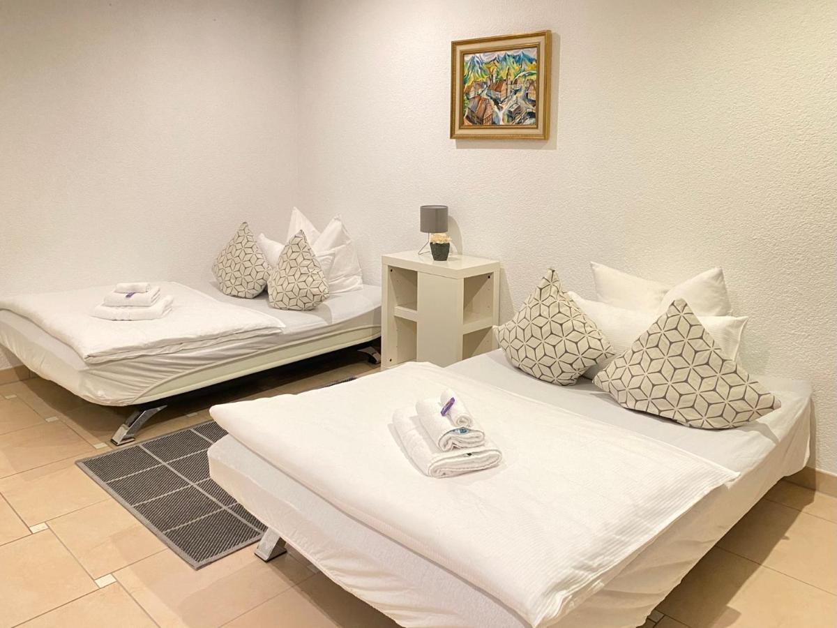 2 Zimmer Apartment, 70 Qm, Max 4 Pers, Private Terasse, 2 Parkplaetze, Internet 250 Mbit Gaertringen Bagian luar foto